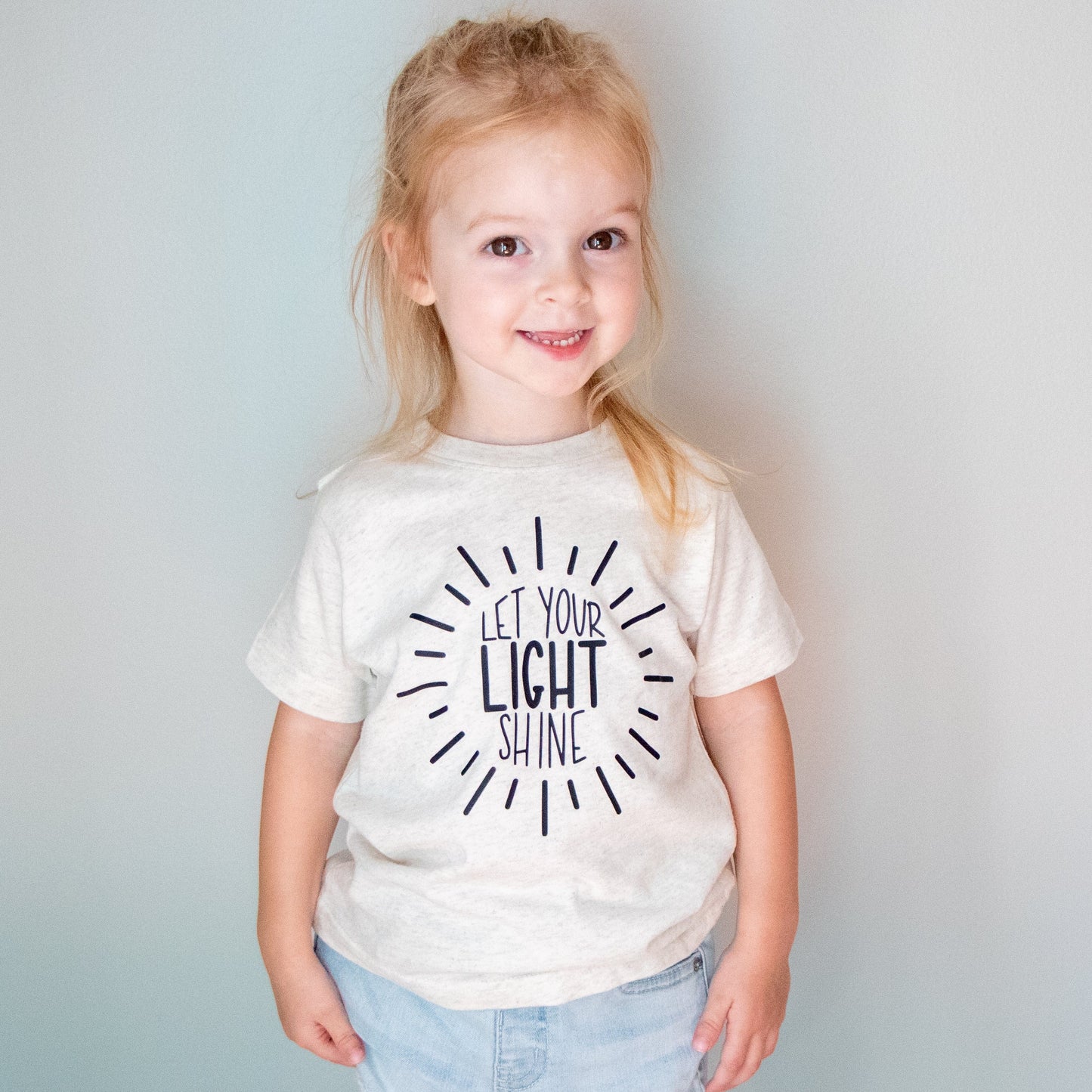 Let Your Light Shine Toddler Shirt