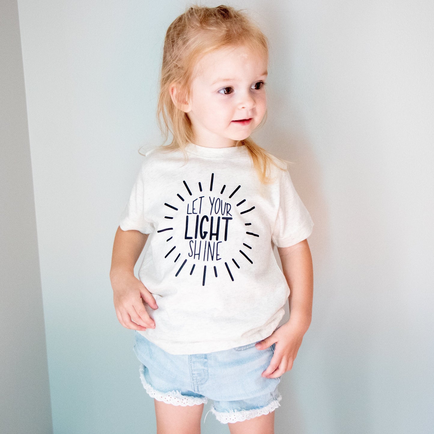 Let Your Light Shine Toddler Shirt