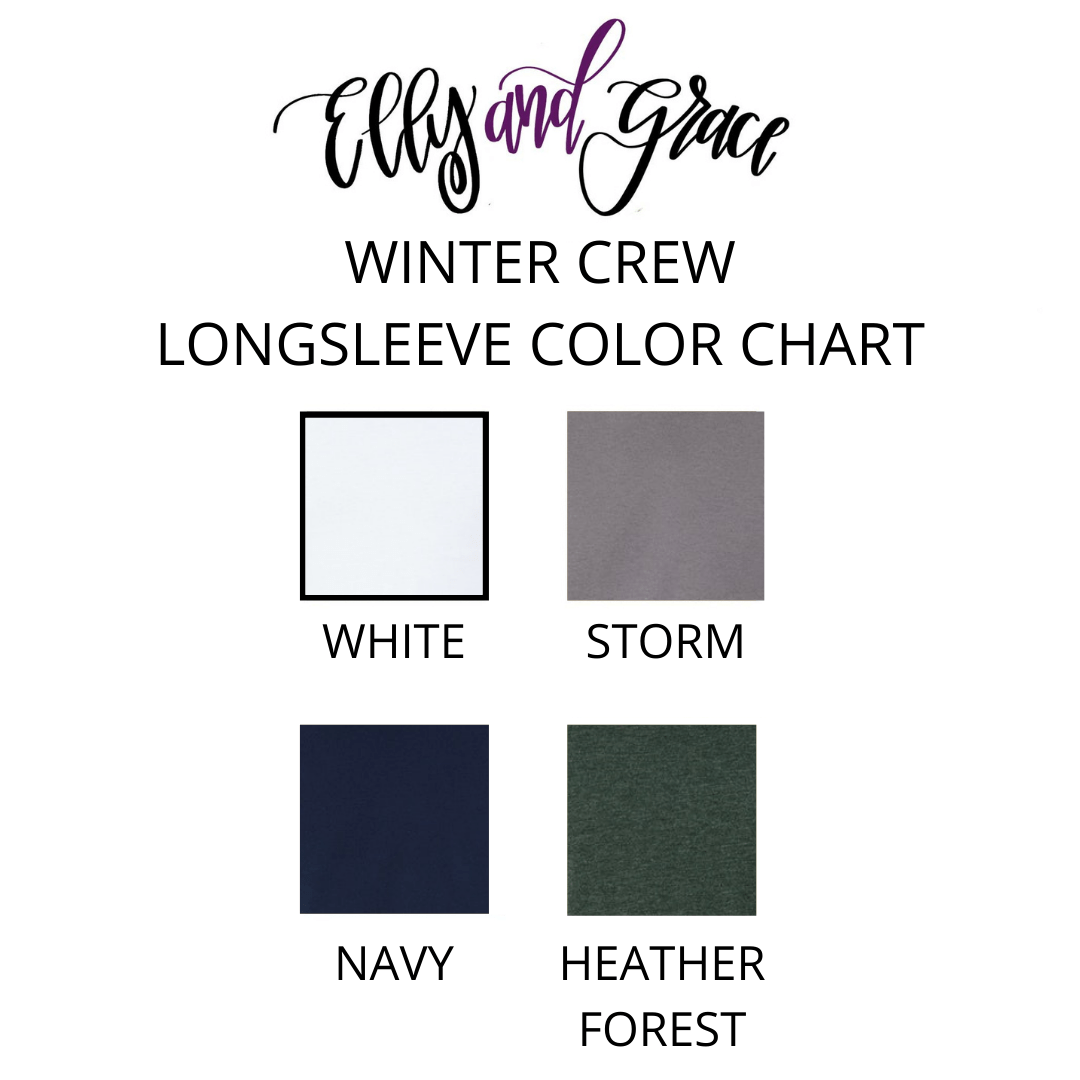 Act Justly, Love Faithfulness, Walk Humbly Crew Longsleeve