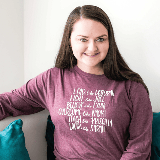 Women of the Bible 2.0 Crew Longsleeve