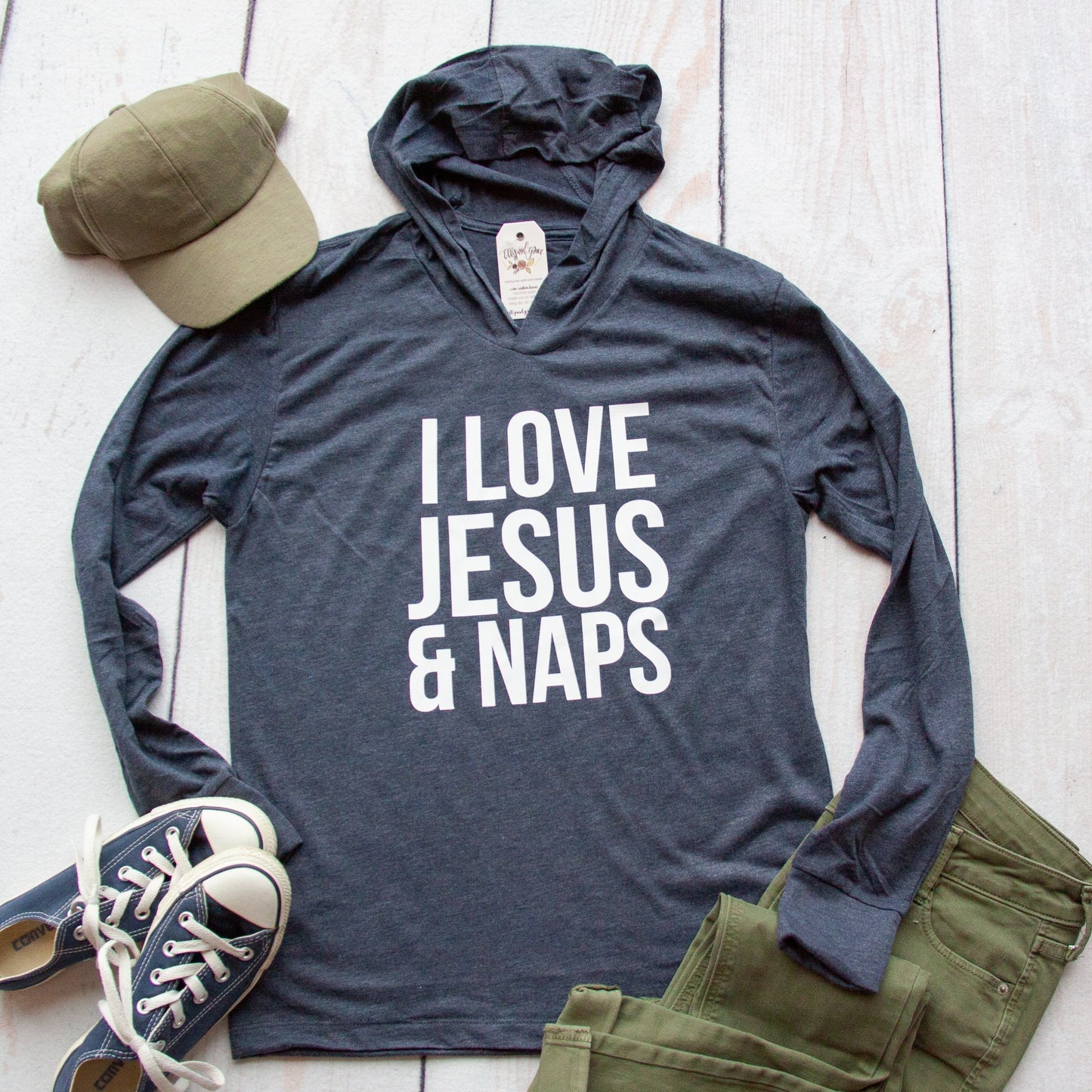 I Love Jesus and Naps T-Shirt Hoodie