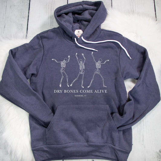 Dry Bones Come Alive NEW Fall Premium Fleece Hoodie