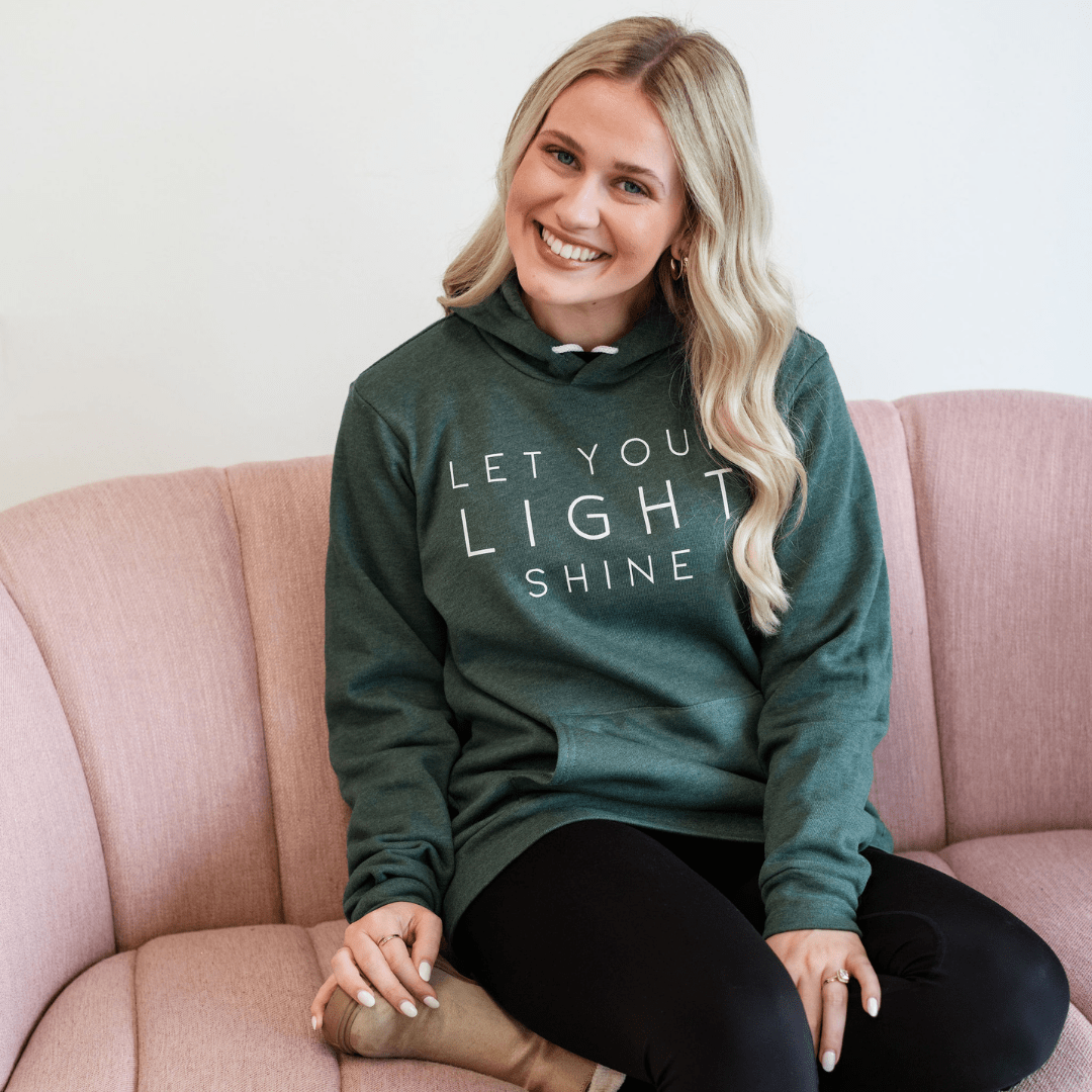 Let Your Light Shine Premium Fleece Hoodie