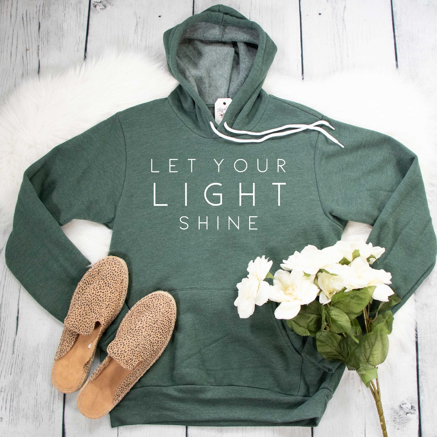 Let Your Light Shine Premium Fleece Hoodie