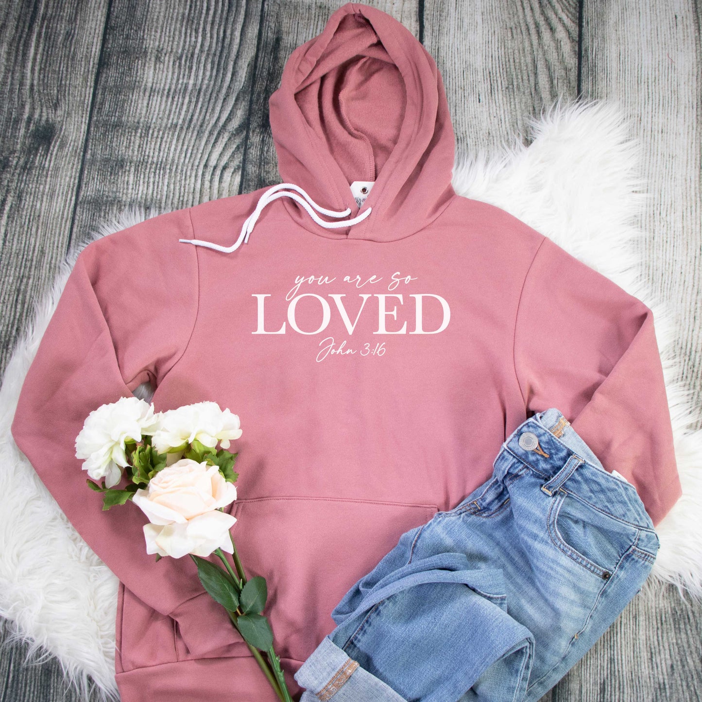 You are So Loved Premium Fleece Hoodie