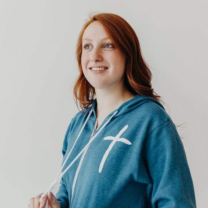 Cross Premium Fleece Zip Up Hoodie