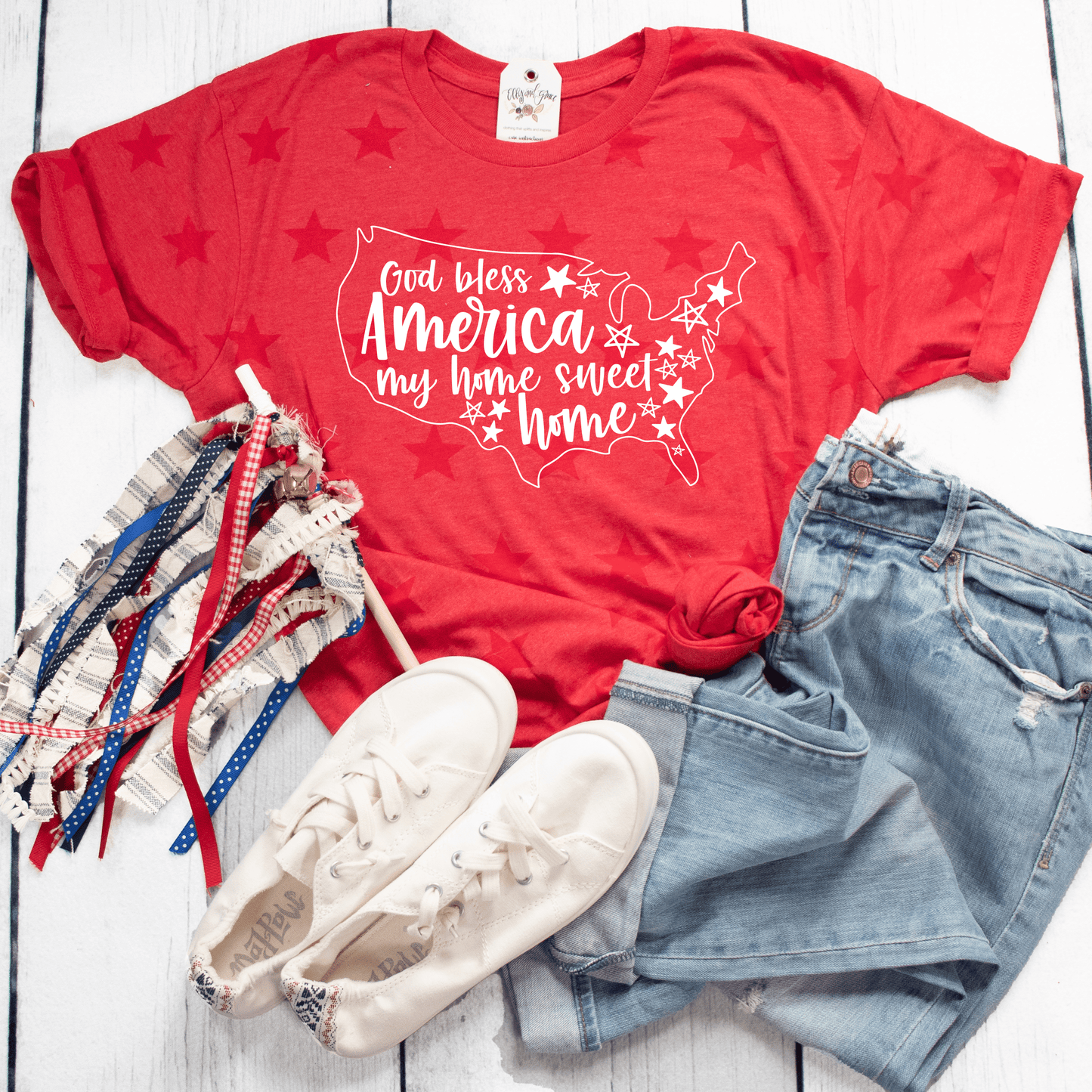 Home Sweet Home Star Unisex Tee