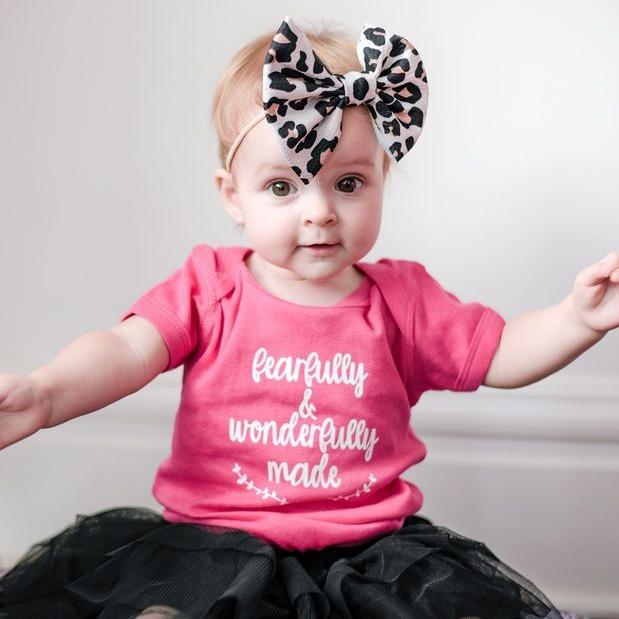 Fearfully and Wonderfully Made Infant Bodysuit