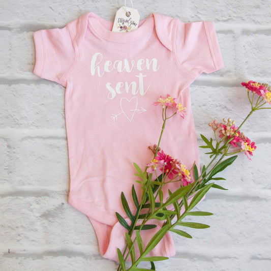 Heaven Sent Infant Bodysuit.