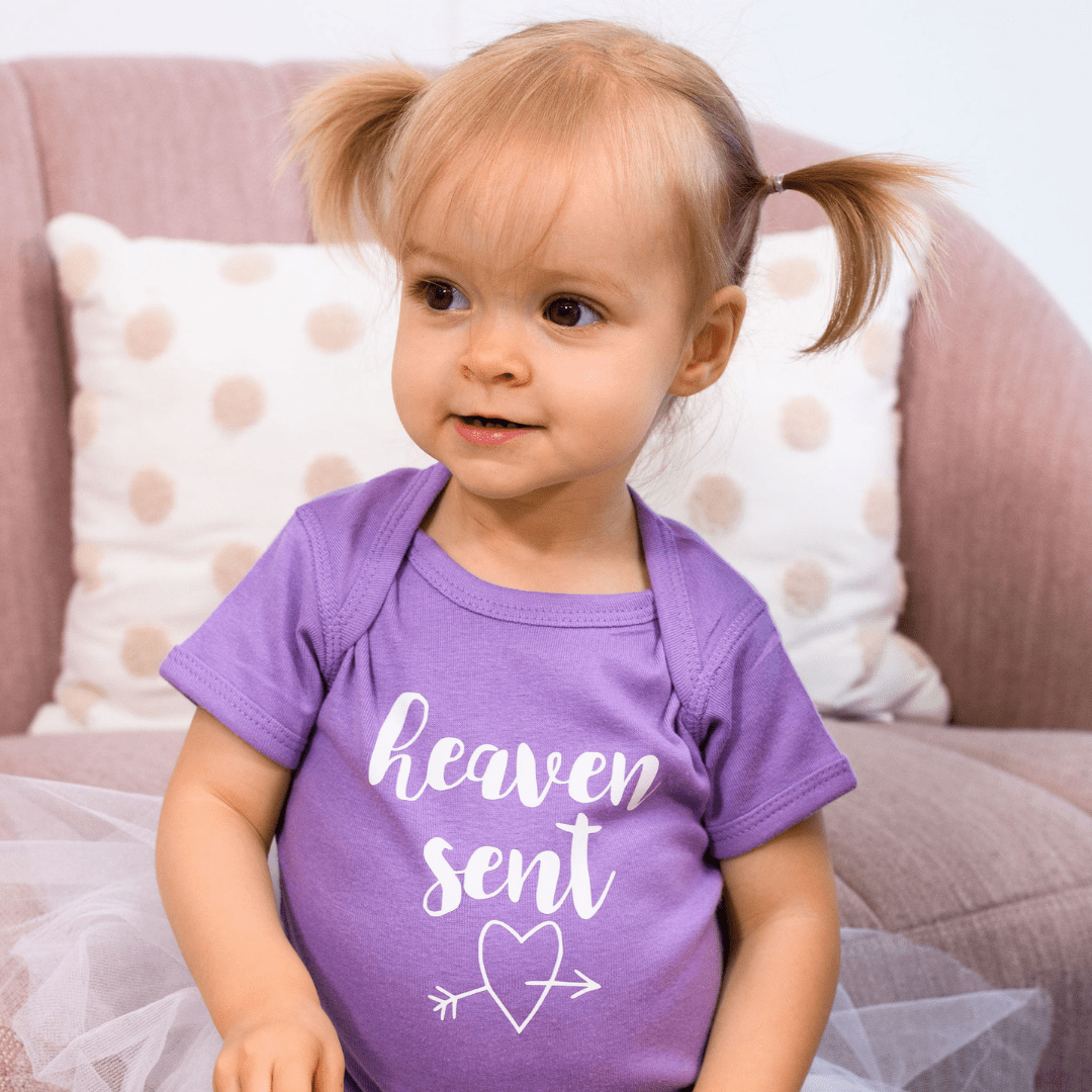 Heaven Sent Infant Bodysuit.