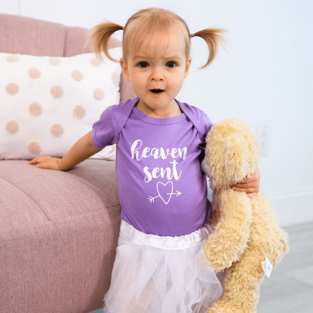 Heaven Sent Infant Bodysuit.