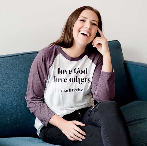 Love God Love Others Raglan