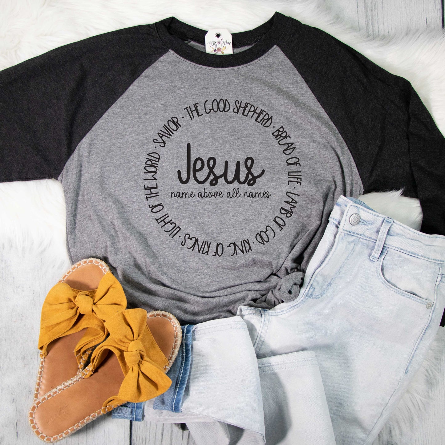 Name Above All Names Raglan