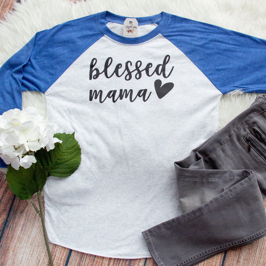 Blessed Mama Raglan