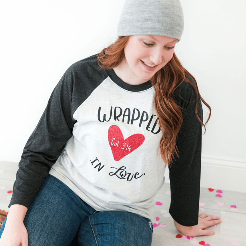 Wrapped in Love Raglan
