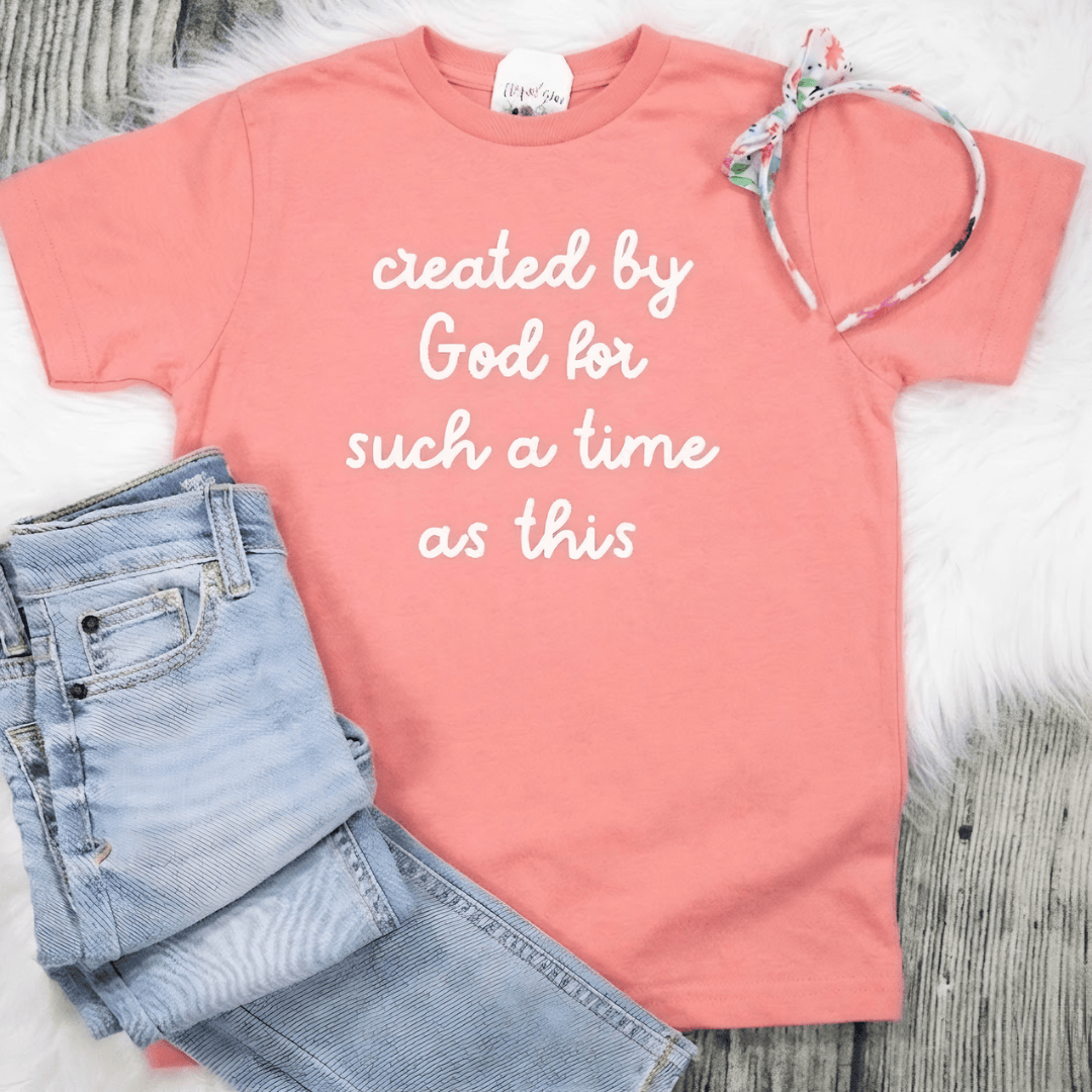 Created by God Unisex Youth Shirt