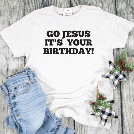 Go Jesus NEW Unisex Youth Shirt