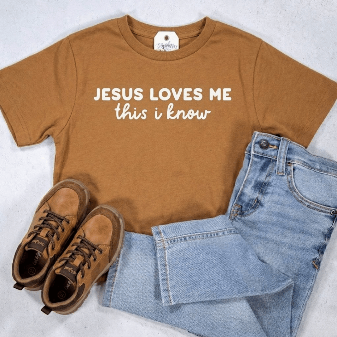 Jesus Loves Me This I Know Unisex Youth Shirt