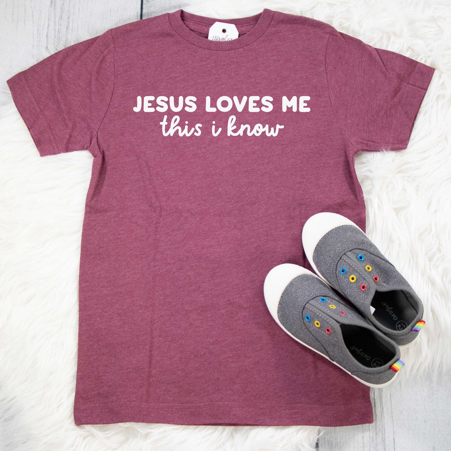 Jesus Loves Me This I Know Unisex Youth Shirt