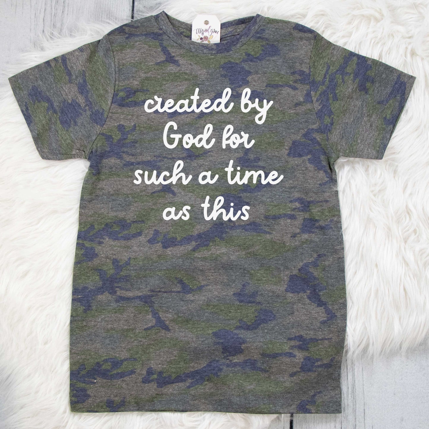 Created by God Unisex Youth Shirt