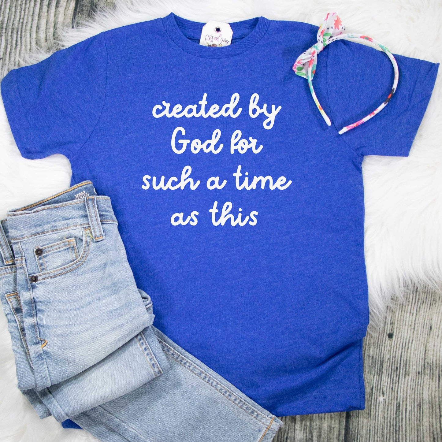 Created by God Unisex Youth Shirt