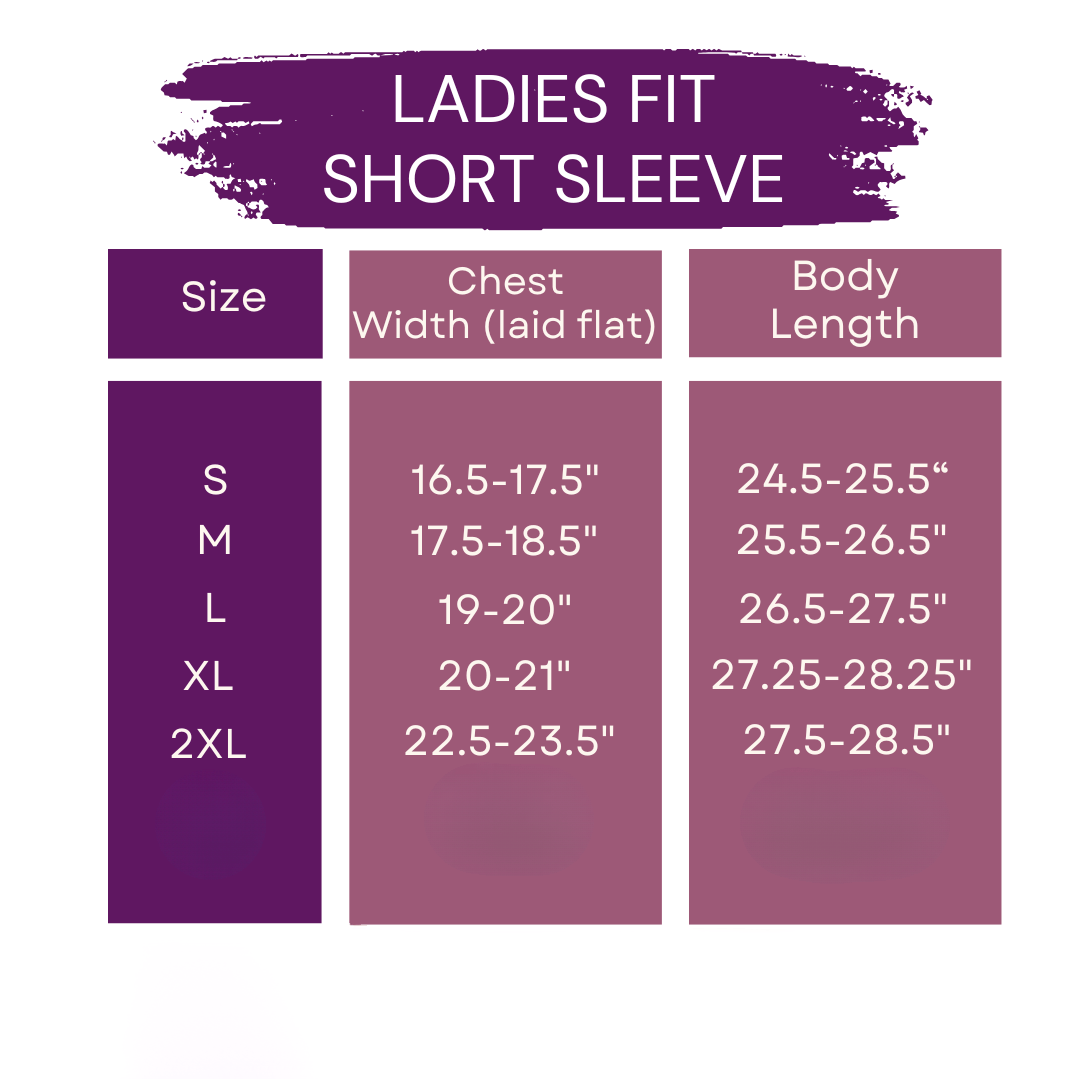 God Is Stronger Than Any Storm Ladies Fit Short Sleeve Shirt
