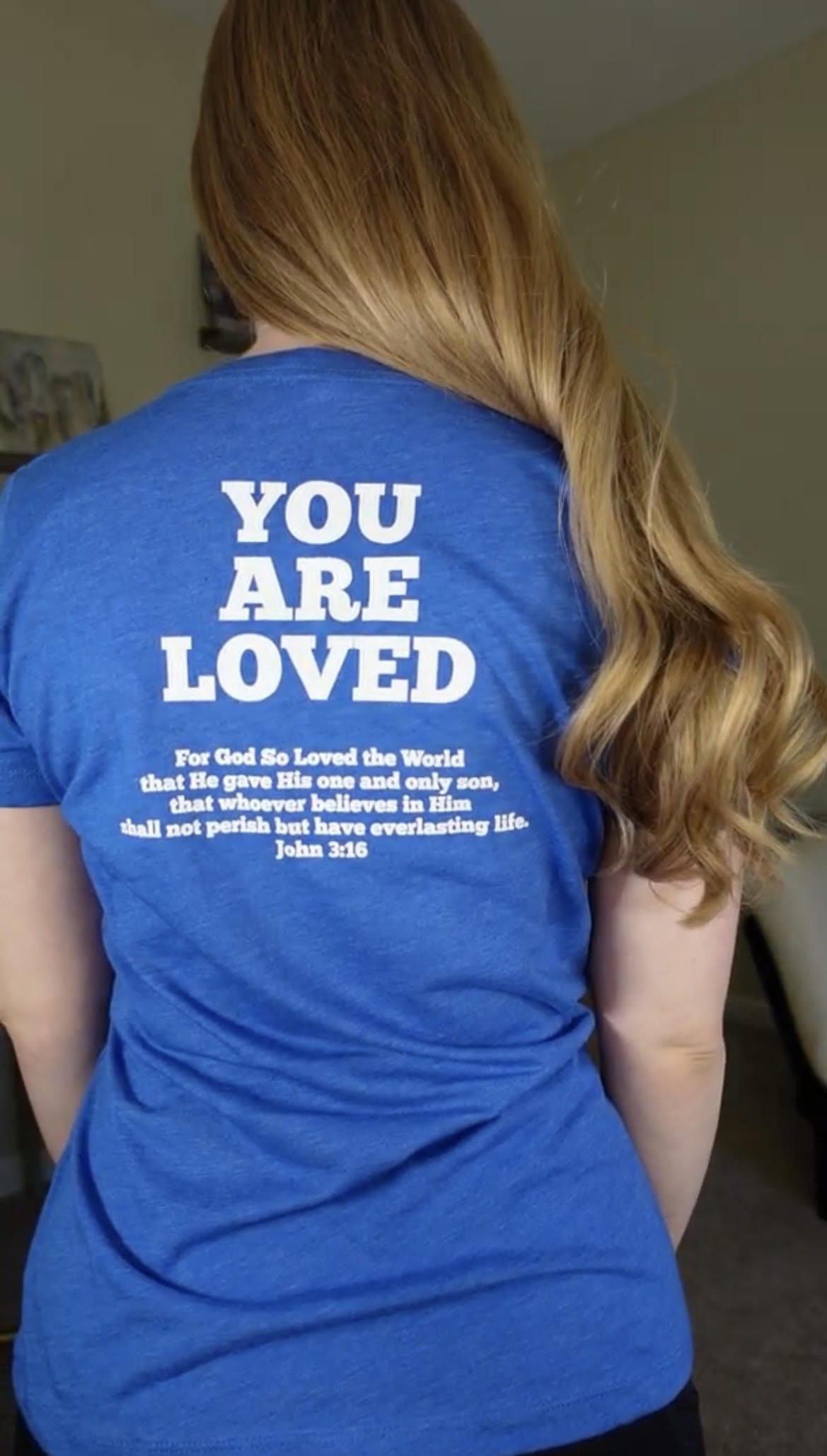 Share The Good News Ladies V-Neck