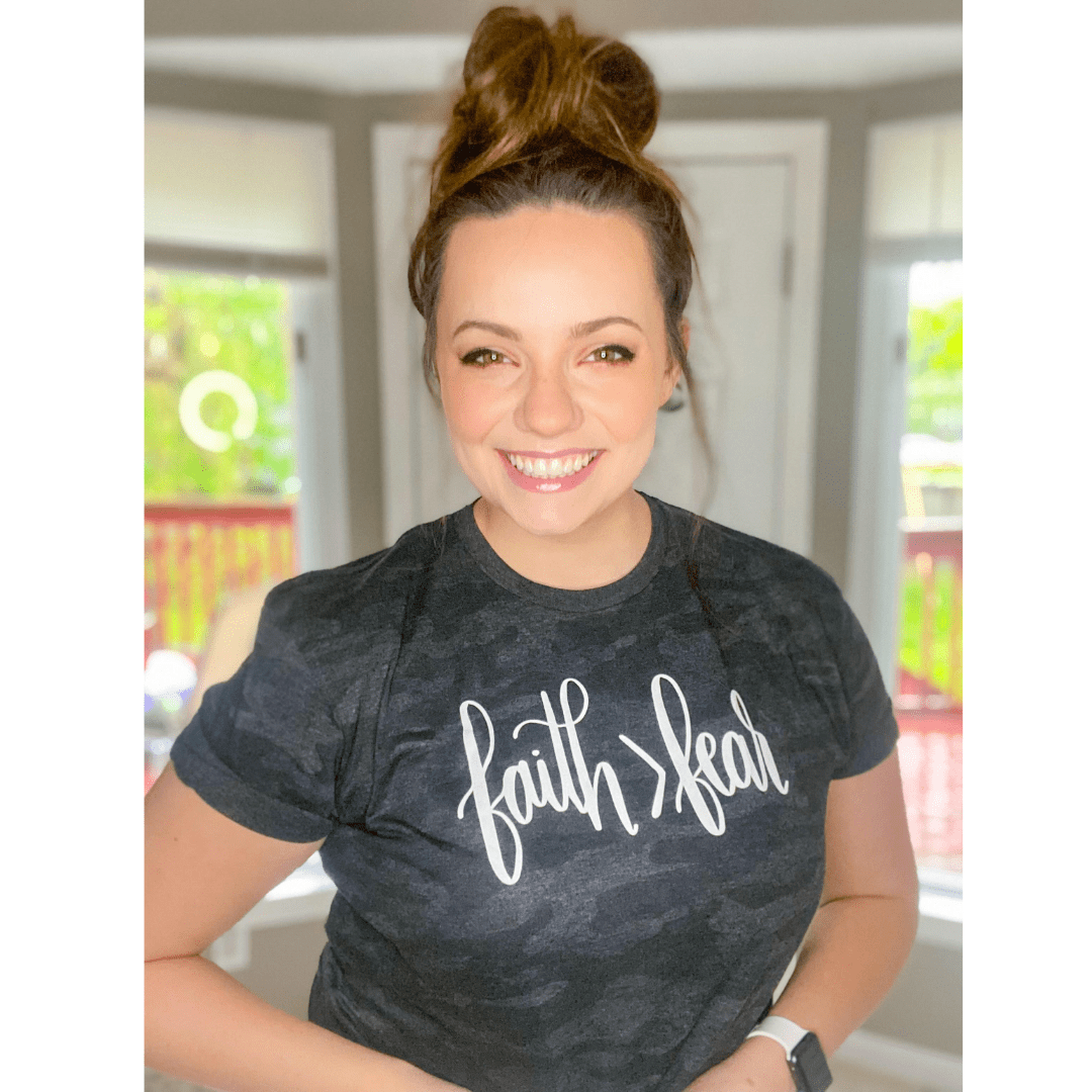 Faith Over Fear Camo Unisex Tee