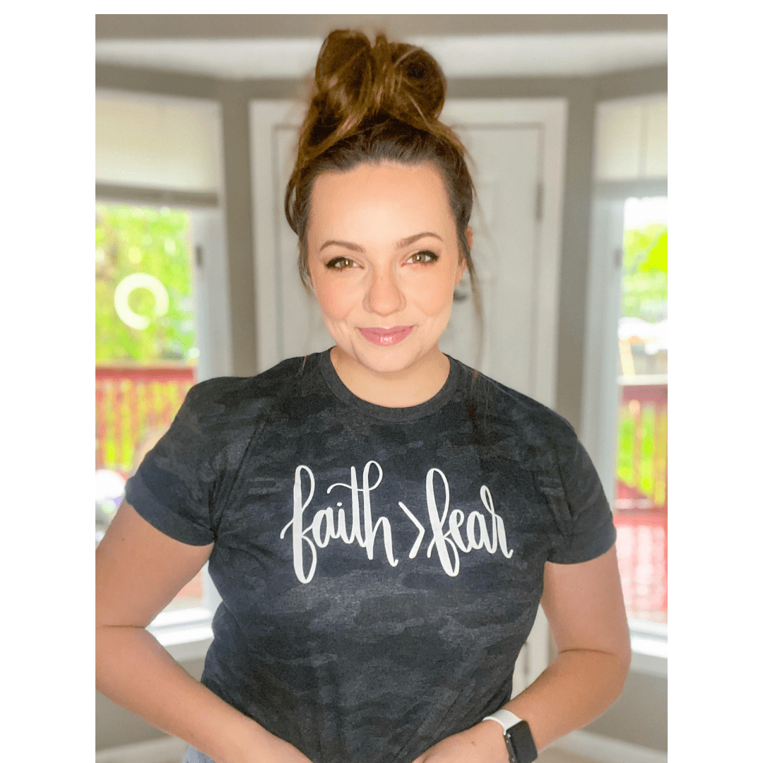 Faith Over Fear Camo Unisex Tee