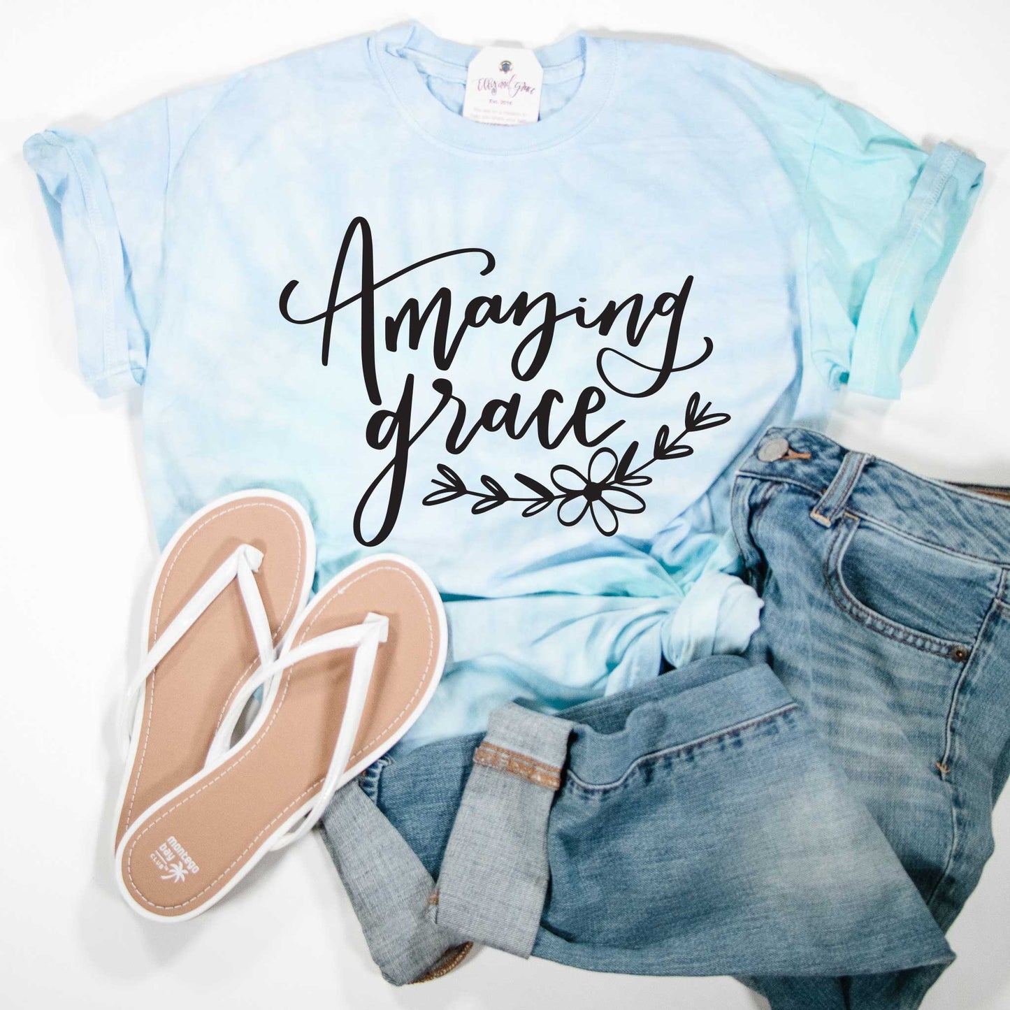 Amazing Grace Tie Dye Unisex Shirt
