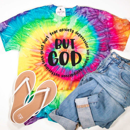 But God Tie Dye Unisex Shirt