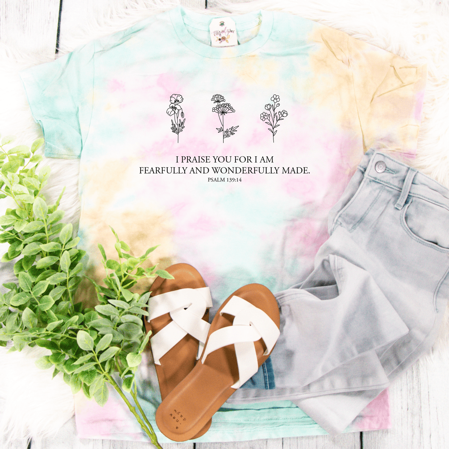 I Praise You Tie Dye Unisex Shirt