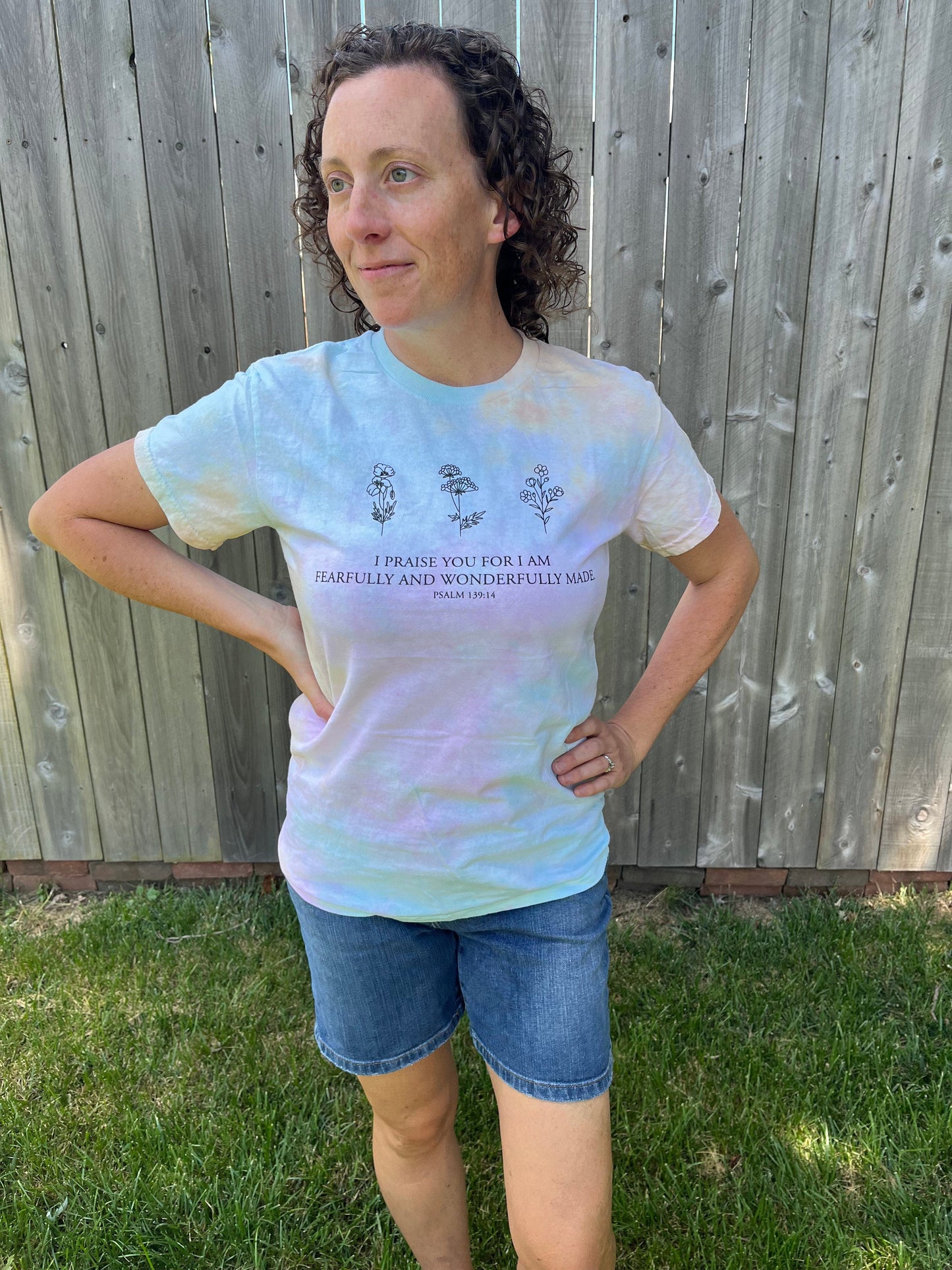 I Praise You Tie Dye Unisex Shirt