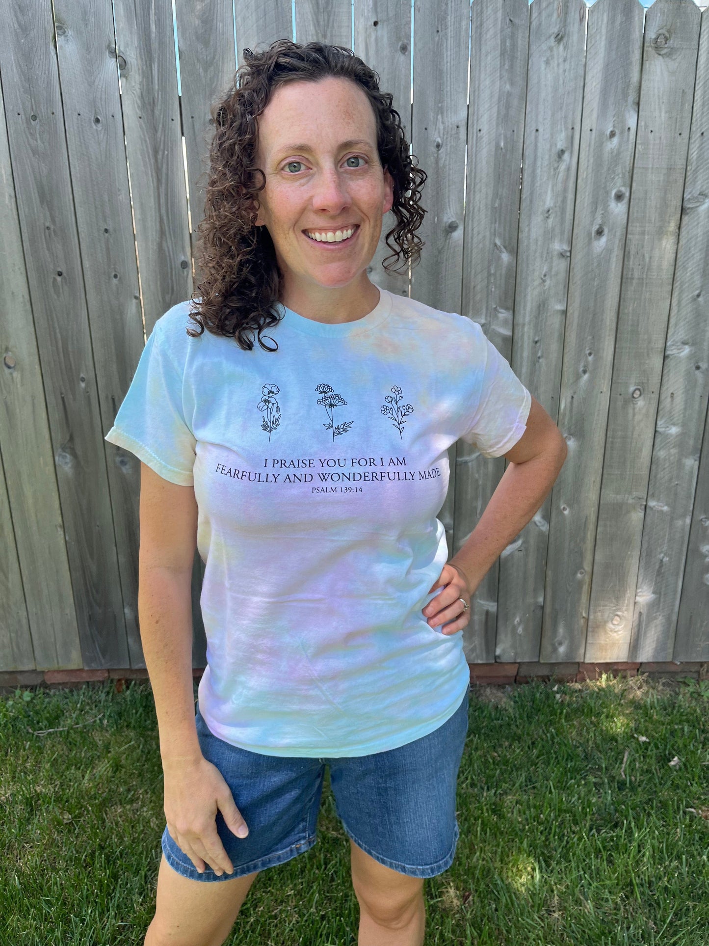 I Praise You Tie Dye Unisex Shirt