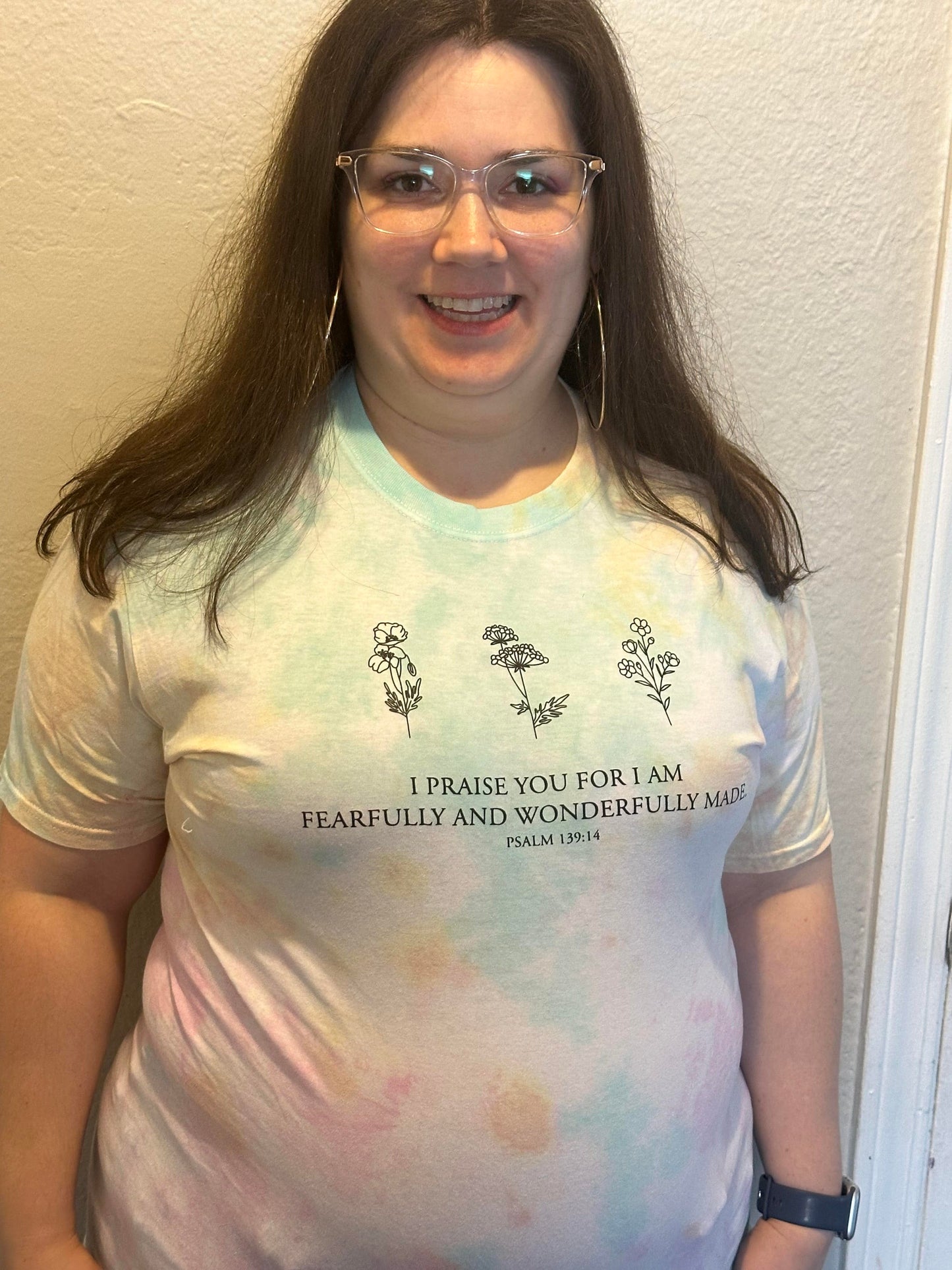 I Praise You Tie Dye Unisex Shirt