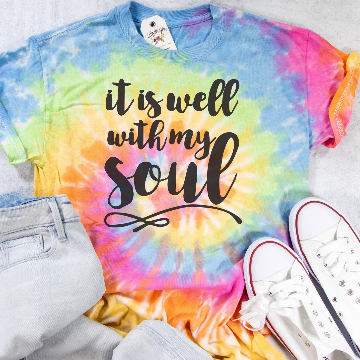 It is Well with My Soul Tie Dye Unisex Shirt