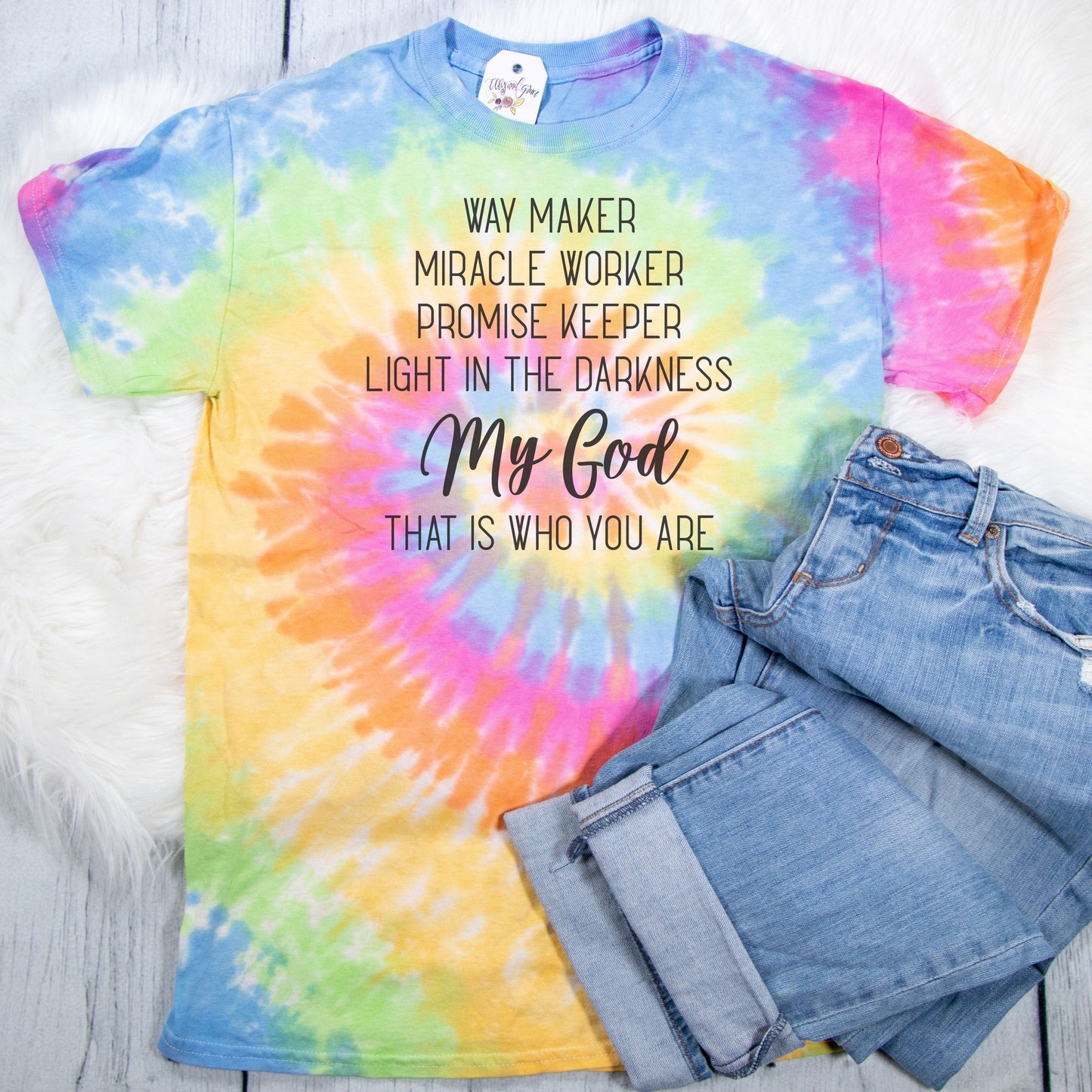Way Maker Tie Dye Unisex Shirt