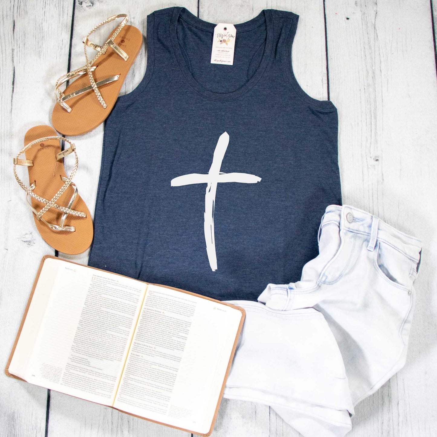Cross Racerback Tank