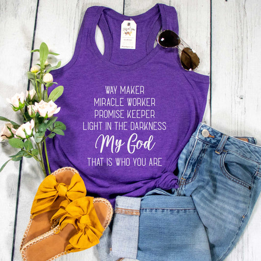 Way Maker Racerback Tank