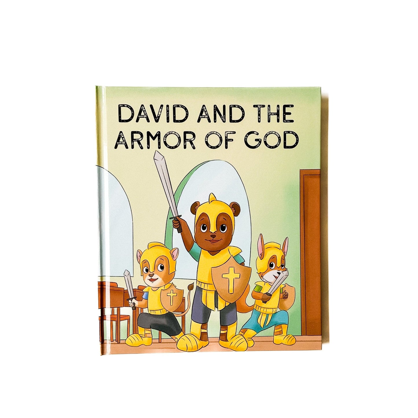 "David And The Armor Of God" Book + Animal Set