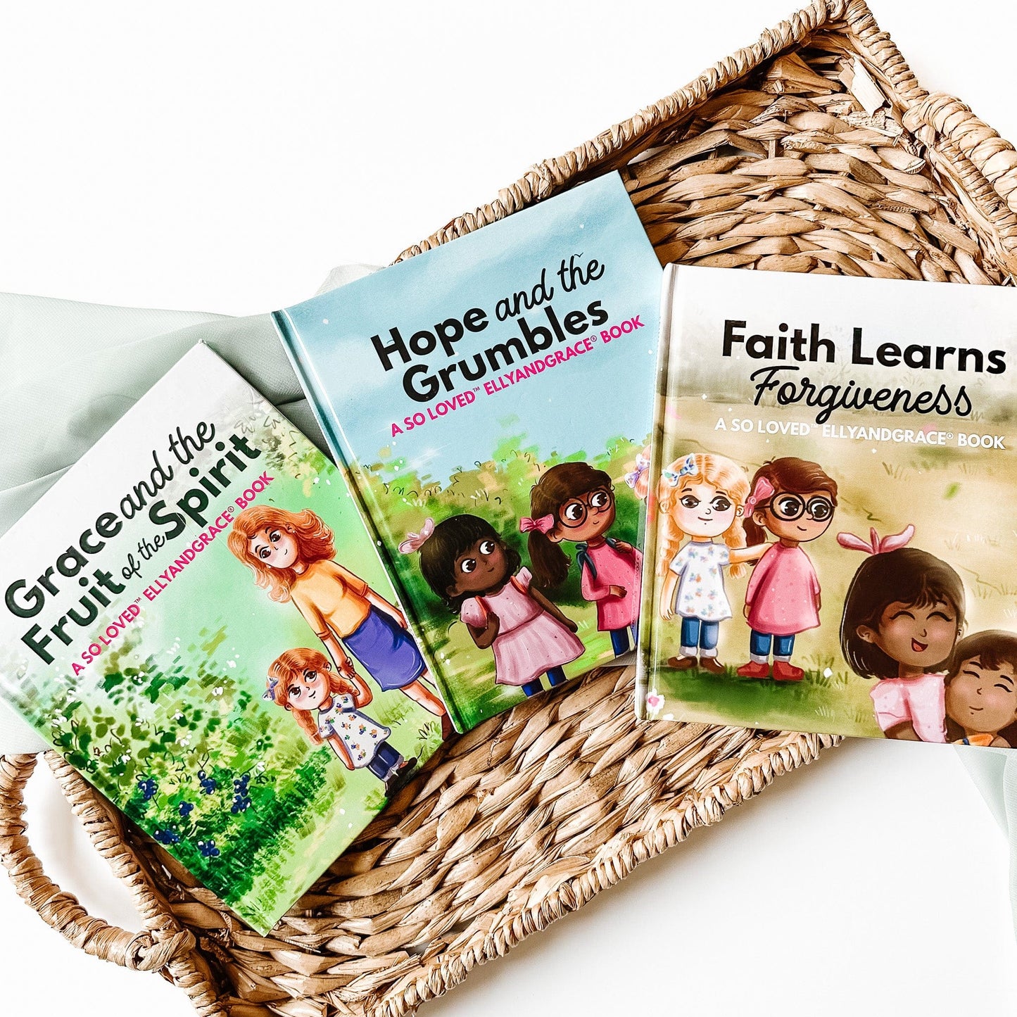 "Hope & the Grumbles" Book + Linen Doll Set