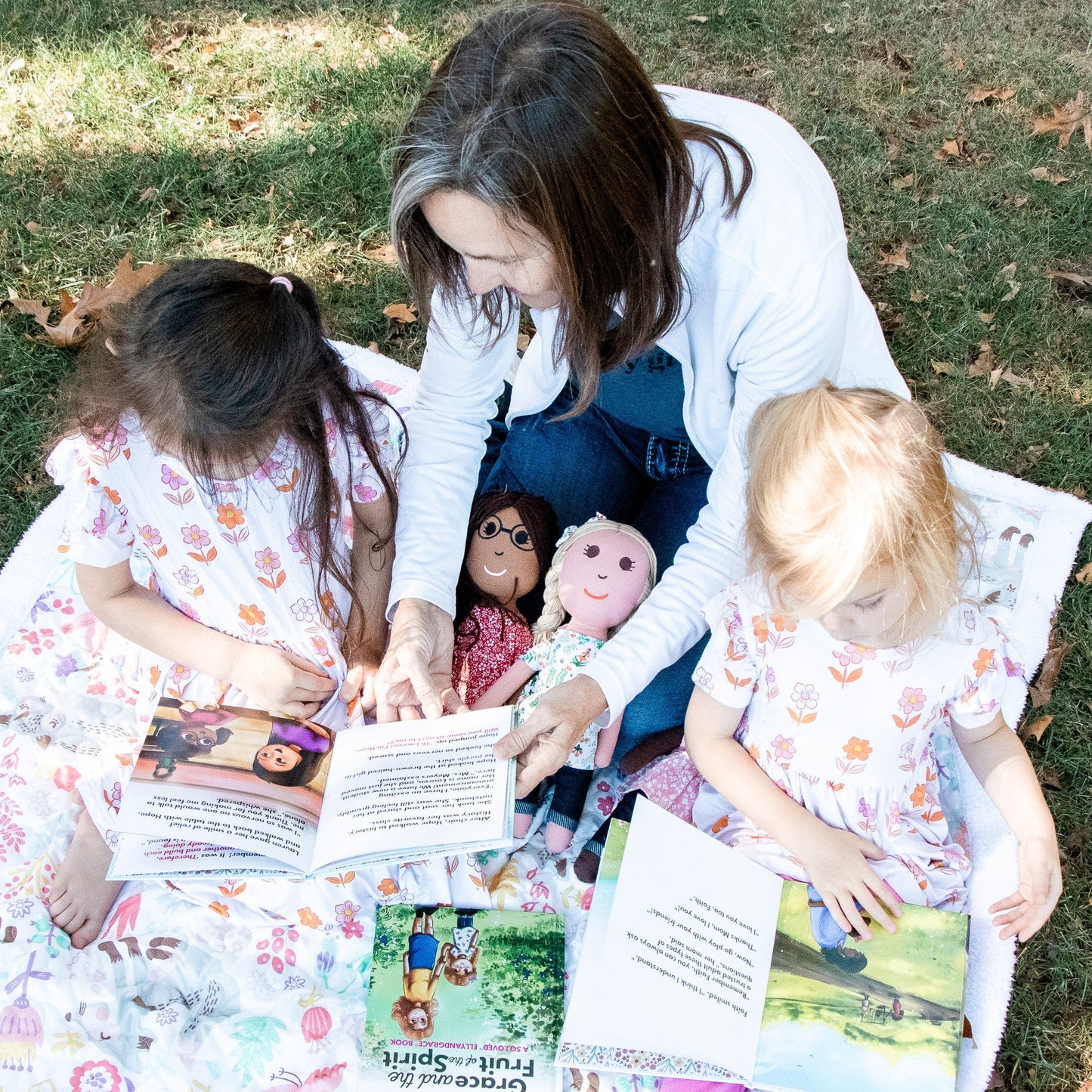 "Hope & the Grumbles" Book + Linen Doll Set