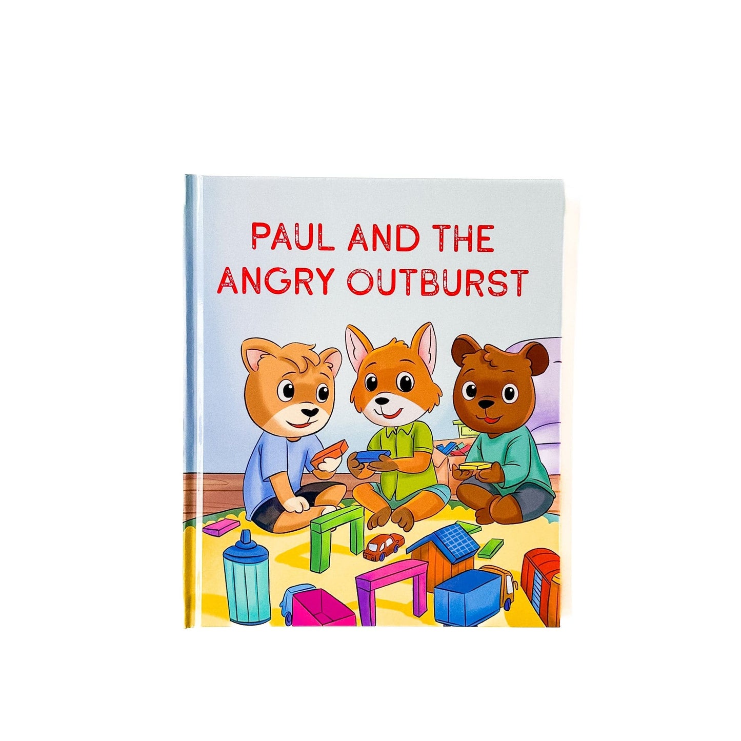 "Paul And The Angry Outburst" Book + Animal Set