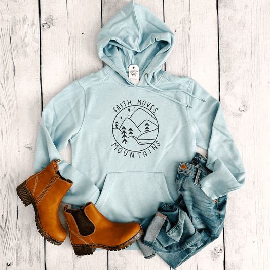Faith Moves Mountains Classic Hoodie