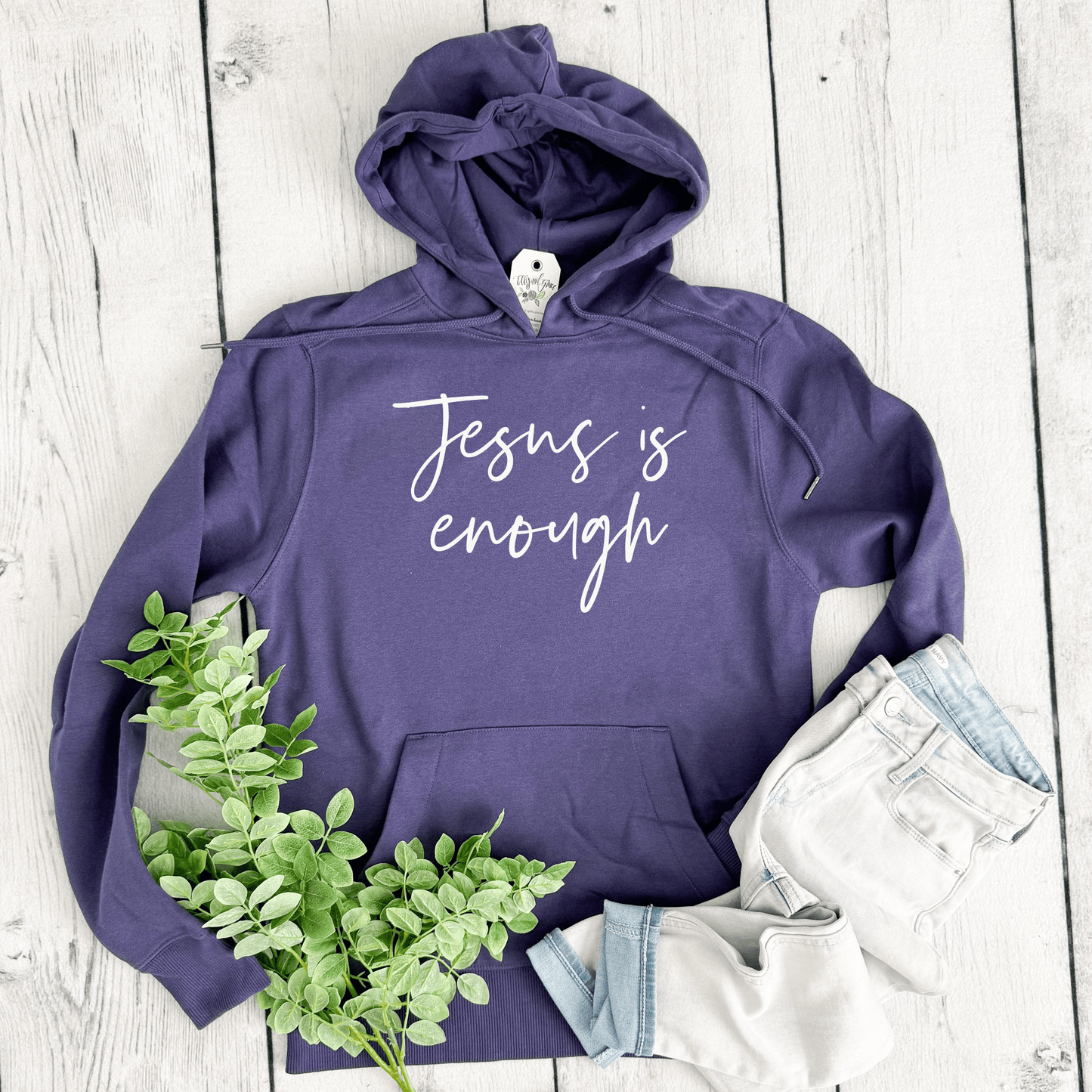 Jesus is Enough Classic Hoodie