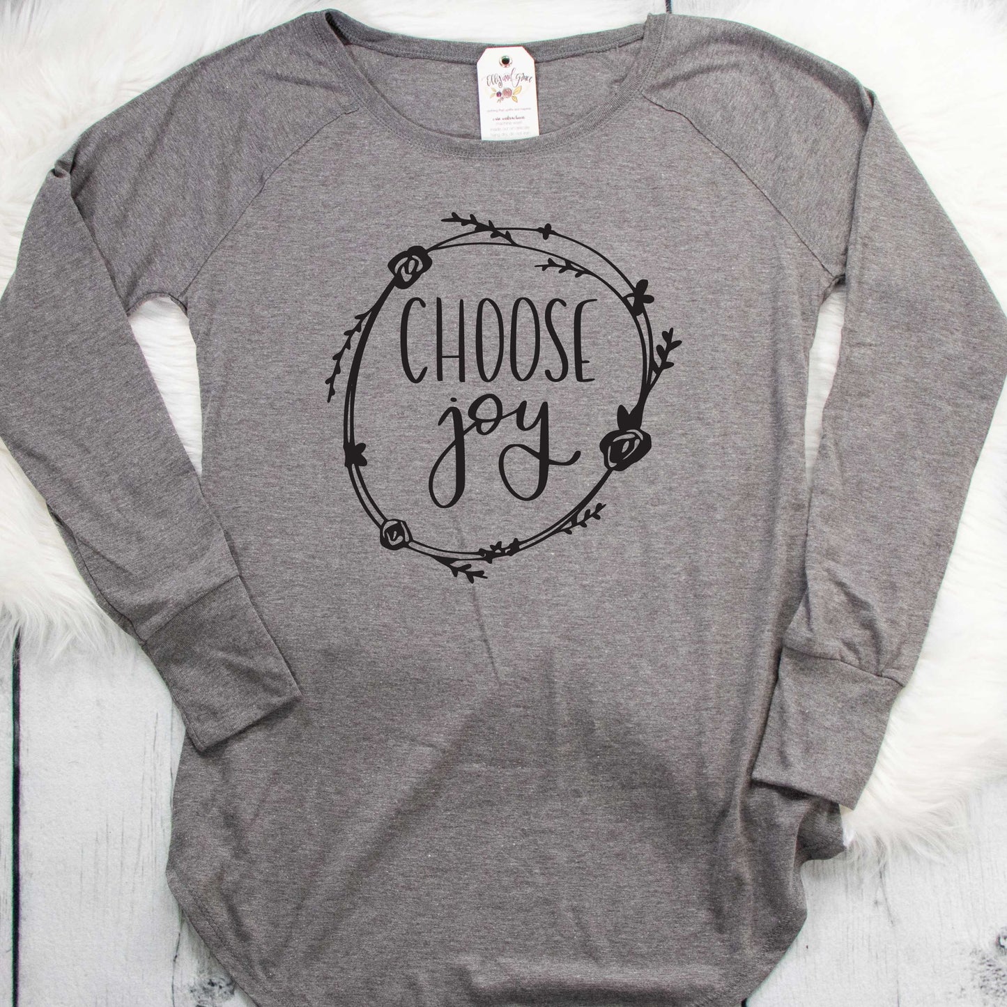 Choose Joy Tunic Tee
