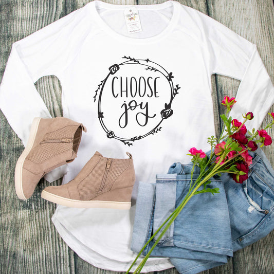Choose Joy Tunic Tee