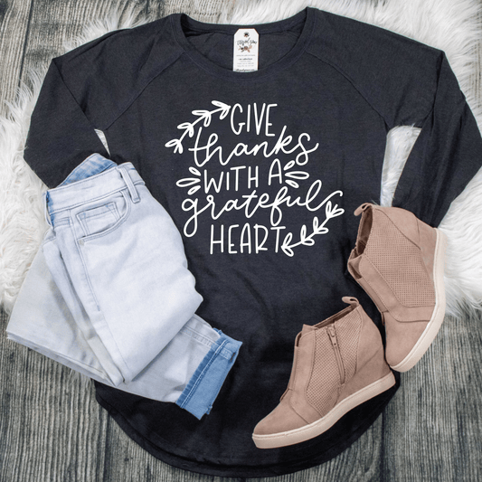 Give Thanks With a Grateful Heart Tunic Tee