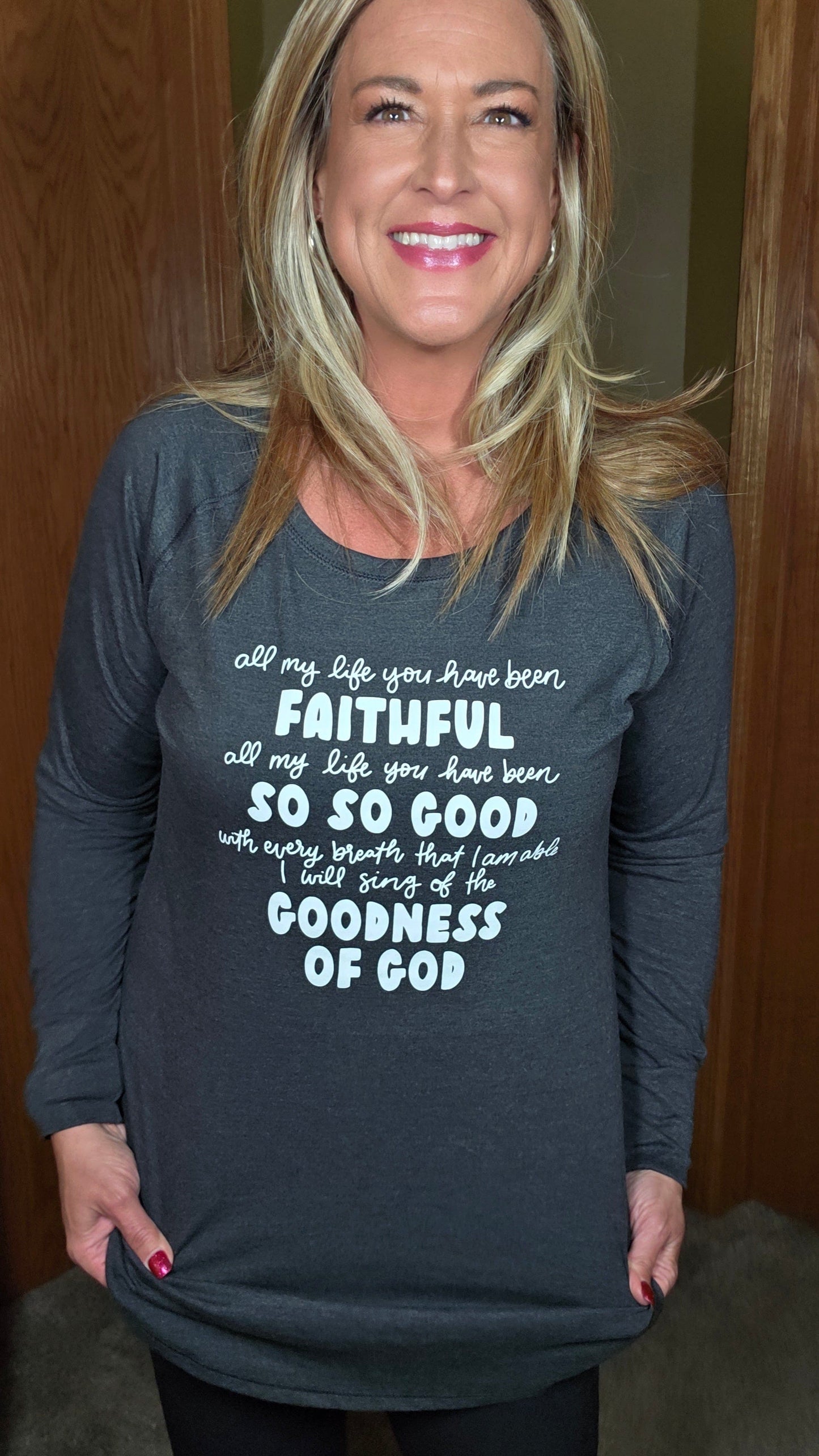 Goodness Of God Tunic Tee