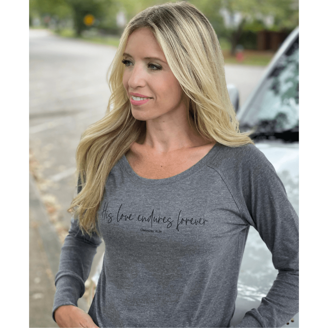 His Love Endures Forever Tunic Tee